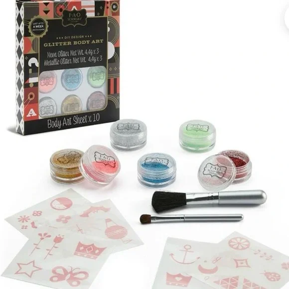 FAO Schwarz Creative Glitter Art Set - Picture 4 of 11